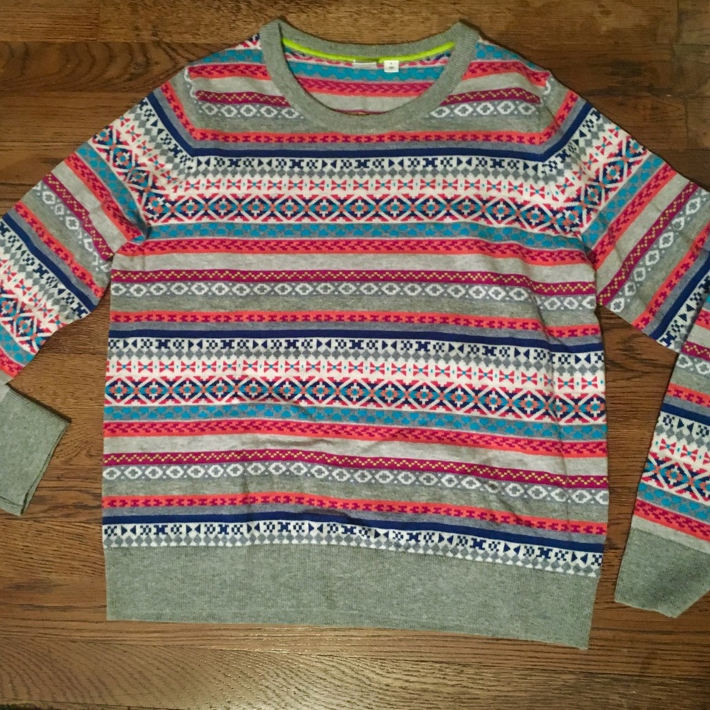 Gap. 2016 Holiday stripe sweater.